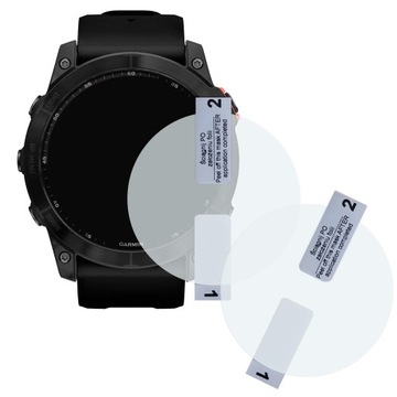 2 szt. Folia ochronna do Garmin Fenix 7X, 7X Solar