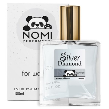 TRWAŁE PERFUMY FM DAMSKIE NOMI PERFUMETKI PERFUMETKA SILVER DIAMOND 100ML