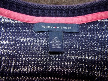 Tommy Hilfiger sweter damski kardigan rozpinany 36/38