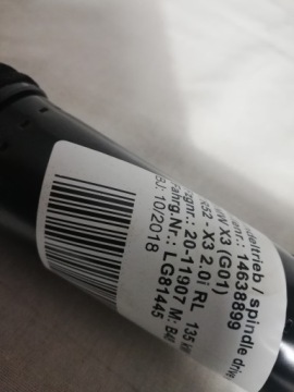 7397322, Dämpfer silowniki heckklappe BMW X3 G01 neu 7397322 | thumb 2