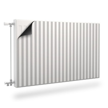 Maskownica Magnetyczna Szaro-Białe Paski 120x60