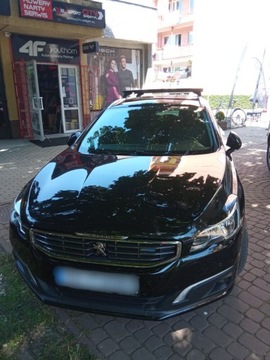 Bagażnik do Peugeot 508 combi szklany dach 2011-2018