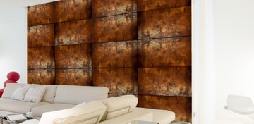 Panel Dekoracyjny panele Ścienne 100x50 cm MIEDŹ copper brąz
