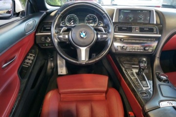 BMW Seria 6 F06-F12-F13 Cabrio 650i 450KM 2015 BMW Seria 6 Cabriolet 449KM Skory Navi 4x4 HeadUp Display Cam WentylacjaMi, zdjęcie 16