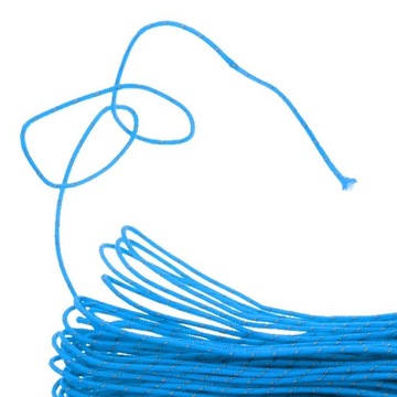 Палаточный трос диаметром 1,8 мм и длиной 20 м, синий.