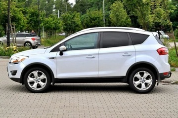 Ford Kuga I 2008 Ford Kuga Biała Perła 2,0TDCi Panorama Duża, zdjęcie 9