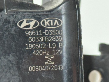 HYUNDAI TUCSON III 2015-2020 KLAKSON 96611-D3500