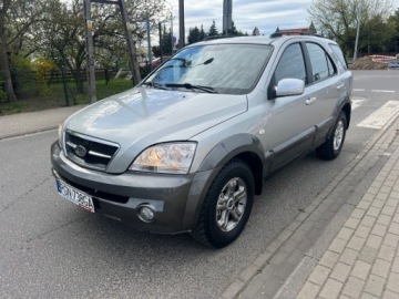 Kia Sorento I 2.5 CRDi 140KM 2005 Kia Sorento 4x4 Klimatyzacja Skory Parktronic El.Szyby El.Lusterka Tempoma