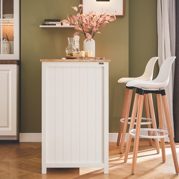 Кухонный островной шкаф, барный стол, сервант, винная полка с 2 корзинами KNL05-W