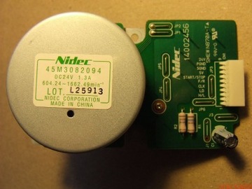 Silnik krokowy BLDC ze sterownikiem 24V/1,3A 604