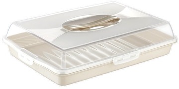 КОНТЕЙНЕР ДЛЯ ВЫПЕЧКИ С РУЧКОЙ, БОЛЬШОЙ, XL, 43СМ