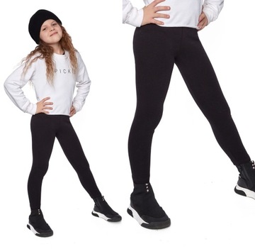Legginsy dziecięce na gumce GETRY bawełniane 134