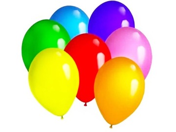 BALONY KOLOROWE PASTELOWE 25 SZT URODZINY PARTY ZESTAW