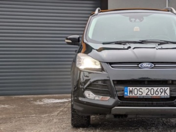 Ford Kuga II SUV 2.0 Duratorq TDCi 163KM 2013 Ford Kuga Panorama Navi Radar Kamera Alu Tempomat Serwis Gwarancja 2.0, zdjęcie 4