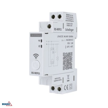 Астрономический таймер 1-канальный WIFI 48-240В A26-RS-WIFI2
