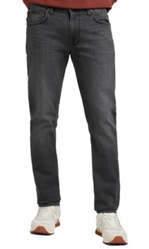 LEE LUKE rurki spodnie jeans slim tapered ZIP W32 L32