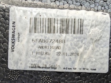 SEAT LEON IV 4 5FA АБСОРБЕР ПЕРЕДНЕГО БАМПЕРА ПЕНА
