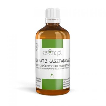 NATURALNY MACERAT, KASZTANOWIEC, 50ml, ESENT