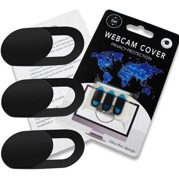 ЧЕХОЛ ДЛЯ КАМЕРЫ НОУТБУКА 3 шт.