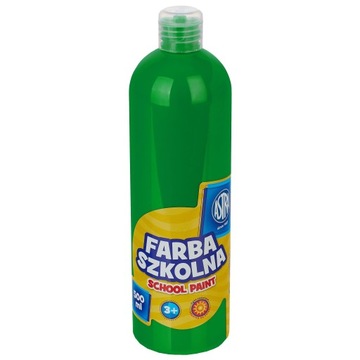 FARBA PLAKATOWA SZKOLNA JASNOZIELONA 500 ML ASTRA