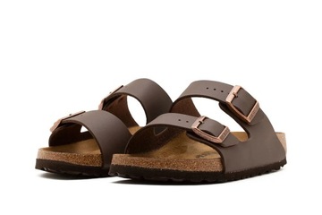 Klapki damskie sandały brązowe unisex Birkenstock Arizona BF EVA 51703 37