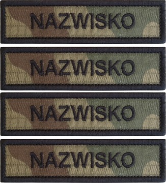 IMIENNIK wz2010 NAME PATCH NAZWISKO US-21 x4szt