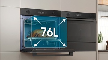 Духовка Samsung + индукционная варочная панель, черный