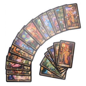 Карты Таро Позолоченные Easy TAROT 78 карт.