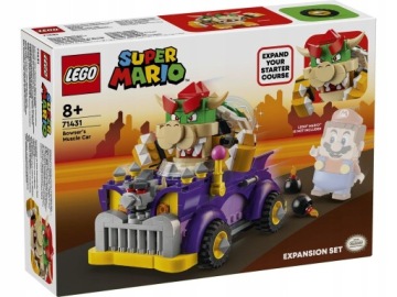 LEGO SUPER MARIO 71431 СПОРТИВНЫЙ АВТОМОБИЛЬ БОУЗЕРА В ПОДАРОК