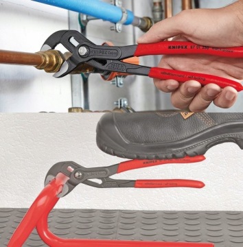 Набор плоскогубцев Cobra 250 мм + Ключ гаечный 180 мм 2 шт. KNIPEX 00 31 20 V03