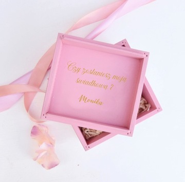 ЗАПРОС НА СВИДЕТЕЛЯ приглашение КРУЖКА + КОРОБКА P