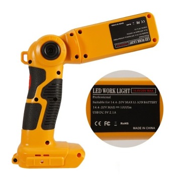 ЛАМПА ДЛЯ РАБОЧЕЙ ЛАМПЫ DEWALT 18 В