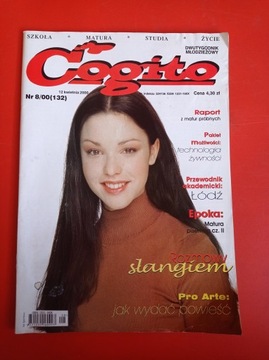 Cogito czasopismo, nr 8/2000 (132), 12 kwietnia 2000