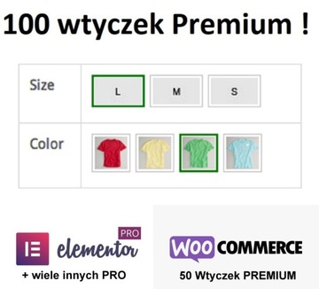 Wtyczka WooCommerce Variation Swatches And Photos