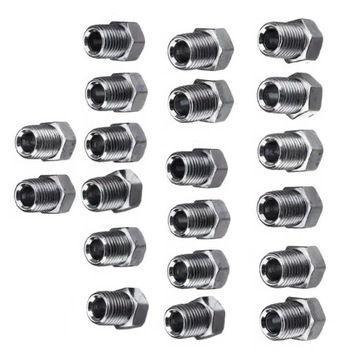 Rurka miedziana na przewody hamulcowe krążek 10m +20szt końcówek M10x1 3Ccc