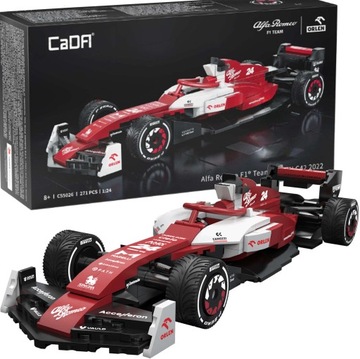KLOCKI CADA ALFA ROMEO C42 ORLEN F1 BOLID FORMULA 271 EL CZERWONE