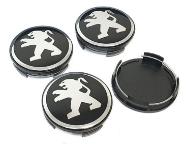 PEUGEOT DEKIELKI KAPSLE DEKLE DO ALUFELG 59mm/55mm