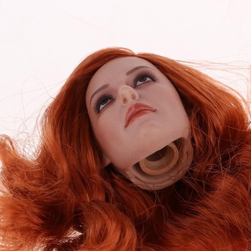 Женская фигура в масштабе 1/6, лепка головы, лепка головы