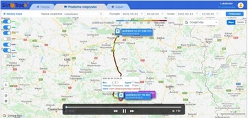 LOKALIZATOR GPS + ODCIĘCIE PALIWA DO AUT, CIĘŻARÓWEK SINOTRACK ST907