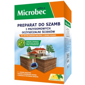 Preparat do szamba proszek Bros - 1 saszetka 25g