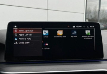 BMW Seria 5 G30-G31 Touring Facelifting 2.0 520d 190KM 2022 BMW Seria 5 Skora Automat Hak Virtual Grzane fotele Led Navi Kamera, zdjęcie 27