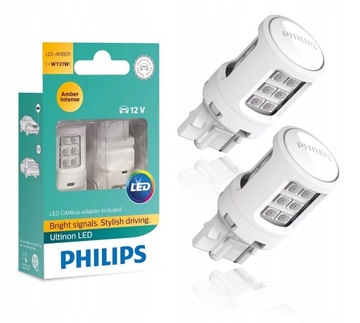 ŻARÓWKI PHILIPS LED ULTINON WY21W 12V KIERUNEK