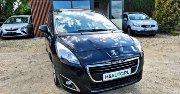 Peugeot 5008 I Minivan Facelifting 1.6 VTi 120KM 2014 Peugeot 5008 BENZYNA PANORAMA SKORA lift nawigacja super okazja, zdjęcie 3