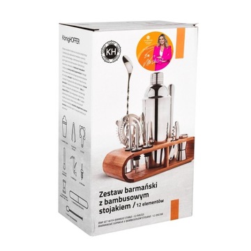 Щипцы DRINK SHAKER CORKSCREW PRO набор бармена Konighoffer