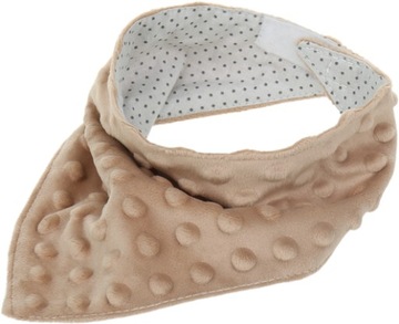 BABYMAM SOFT BIB, МИНКИ-ШАРФ НА ЛИПУЧКЕ 2-в-1