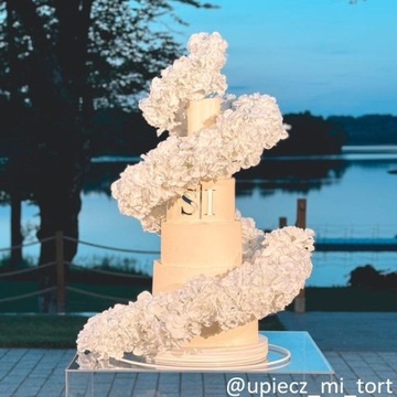 Инициалы с линией для свадебного торта Свадебный торт Письмо 2Sh разные цвета 12 см.