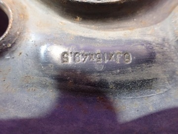 DISK OCELOVÝ FORD OE 6.0" X 15" 4X108 ET 49,5