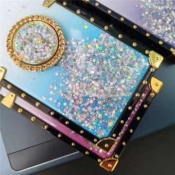 ETUI DO SAMSUNG NOTE 8 MOCNE BROKAT RING + SZKŁO