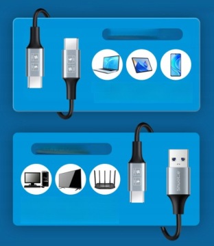 Корпус для твердотельных накопителей NVMe и SATA M.2, USB-C Gen2, алюминиевое охлаждение и светодиодный дисплей