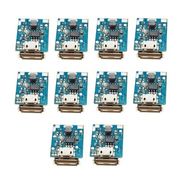 10 . Зарядная плата Micro USB 1A с модулем